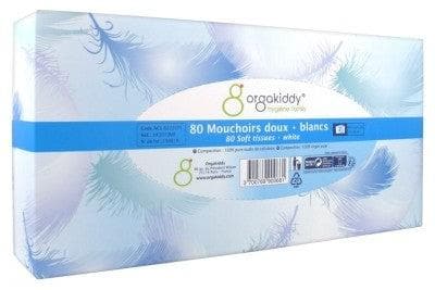 Orgakiddy - Hygiene Family White Soft Tissues 80 Tissues