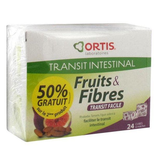 Ortis Fruits & Fibres Cubes 24 Cubes