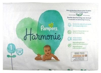 Pampers - Harmonie 35 Nappies Size 1 (2-5 kg)