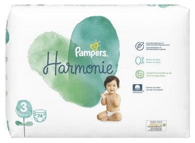 Pampers - Harmonie 74 Diapers Size 3 (6-10 Kg)