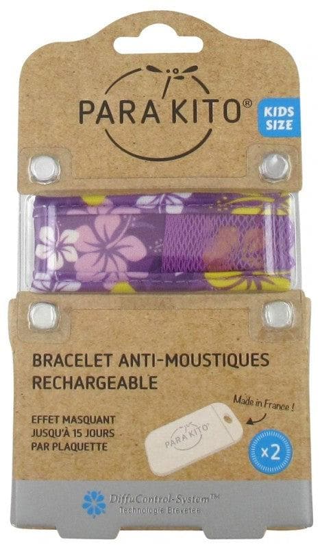 Parakito Kids Anti-Mosquitoes Bracelet Colour: Purple Hawaï