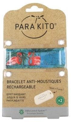 Parakito - Mosquito Repellent Band - Colour: Blue Flamingo