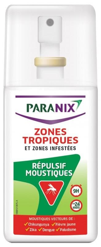 Paranix Tropical and Infested Areas Mosquitoes Repellent 90 ml