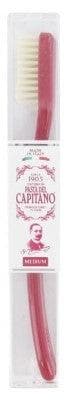 Pasta del Capitano - Medium Toothbrush - Colour: Red