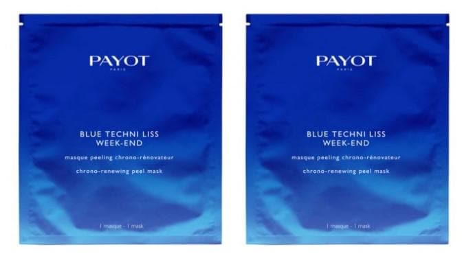 Payot Blue Techni Liss Week-End Chrono-Renewing Peel Mask 2 x 1 Mask