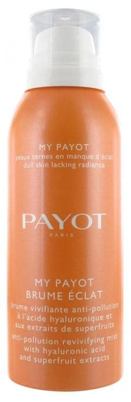 Payot My Brume Éclat Anti-Pollution Revivifying Mist with Hyaluronic Acid and Superfruit Extracts 125ml