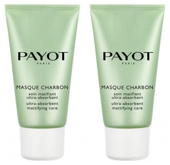Payot Pâte Grise Masque Charbon Ultra-Absorbent Mattifying Face Mask 2 x 50ml