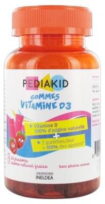 Pediakid - Gums Vitamin D3 60 Gums