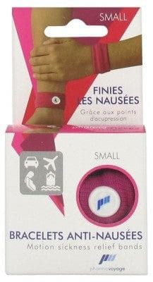 Pharmavoyage - Anti-Nausea Wristbands Small - Colour: Pink
