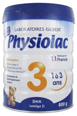 Physiolac - Growth 3 From 1 to 3 Years 800g