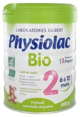 Physiolac - Organic 2 From 6 to 12 Months 800g