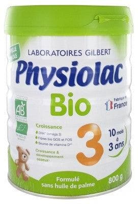 Physiolac - Organic 3 From 10 Months to 3 Years 800g