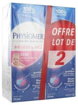 Physiomer - Nasal Hygiene Baby Micro-Diffusion 2 x 115ml