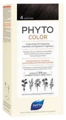 Phyto - Color Permanent Color - Hair Colour: 4 Brown