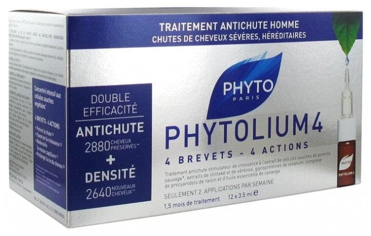 Phyto lium 4 Densifying Treatment Serum Men 12 x 3.5ml