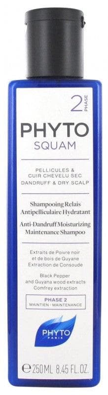 Phyto squam Anti-Dandruff Moisturizing Maintenance Shampoo 250ml