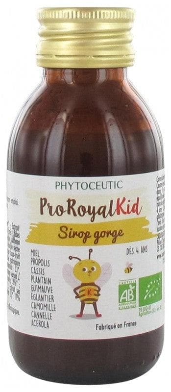 Phytoceutic ProRoyal Kid Throat Syrup Raspberry Flavour Organic 90ml