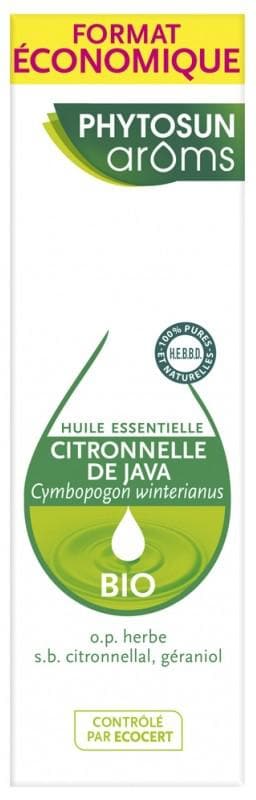 Phytosun Arôms Organic Essential Oil Java Lemongrass (Cymbopogon winterianus) 30 ml