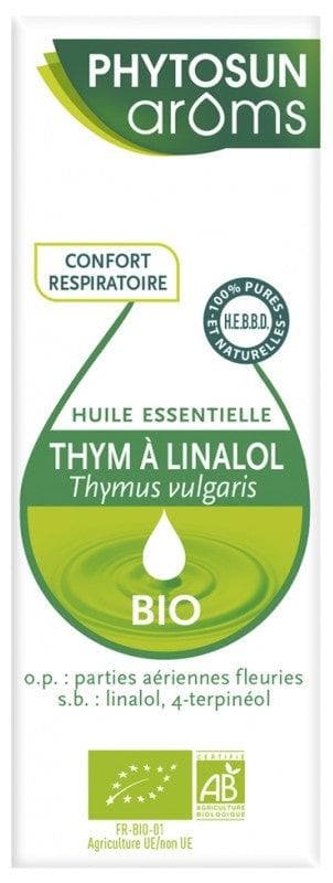Phytosun Arôms Organic Thyme Linalool Essential Oil (Thymus vulgaris) 5 ml