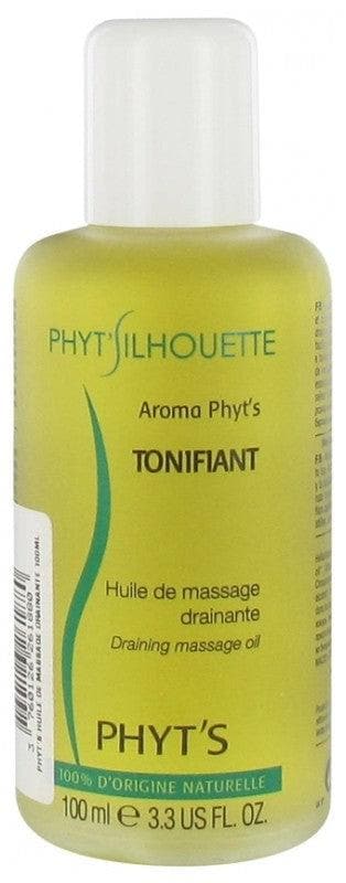 Phyt's Invigorating Draining Organic Massage Oil 100ml