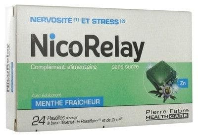 Pierre Fabre Health Care - NicoRelay Freshness Mint 24 Lozenges to Suck