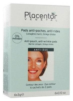Placentor Végétal - Anti-Pouch Anti-Wrinkle Pads 6 x 3g