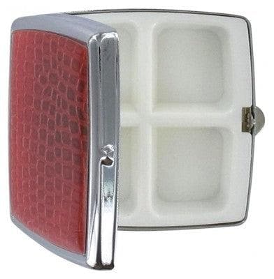 cigarette pill case Titanium Holder Container Outdoor Storage Box Fidget Slider lightweight and difficult to damage Life's a Beach Silver Two