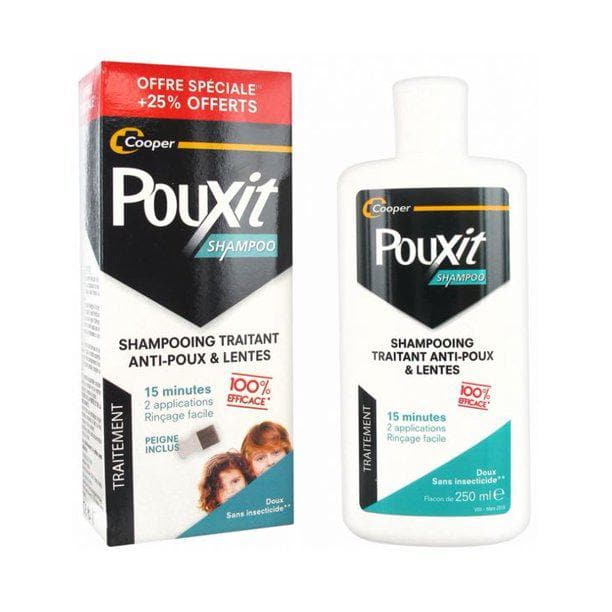 Pouxit Treating Shampoo Anti-Lice and Nits 250ml