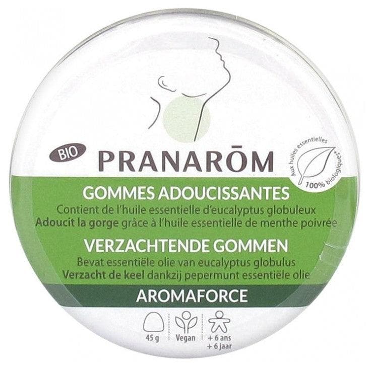 Pranarôm Aromaforce Organic Softening Gums Mint/Eucalyptus 45g