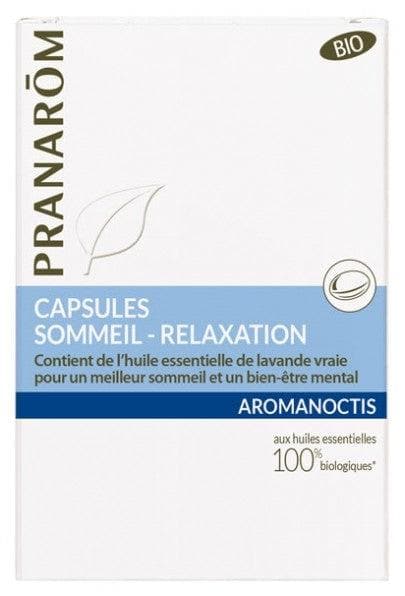Pranarôm Aromanoctis Organic Sleep Relaxation 30 Capsules