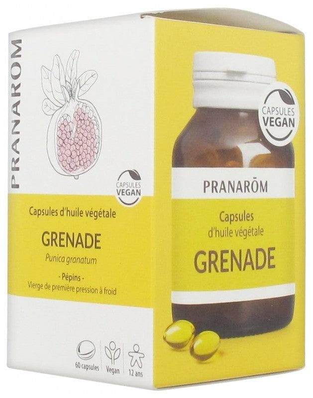 Pranarôm Capsules of Pomegranate Botanical Oil 60 Capsules