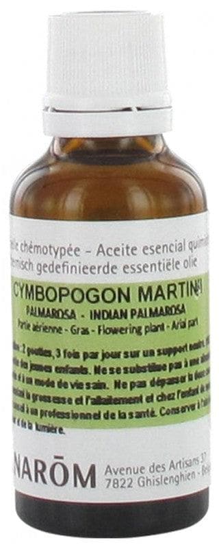 Pranarôm Essential Oil Palmarosa (Cymbopogon martinii var. motia) 30ml