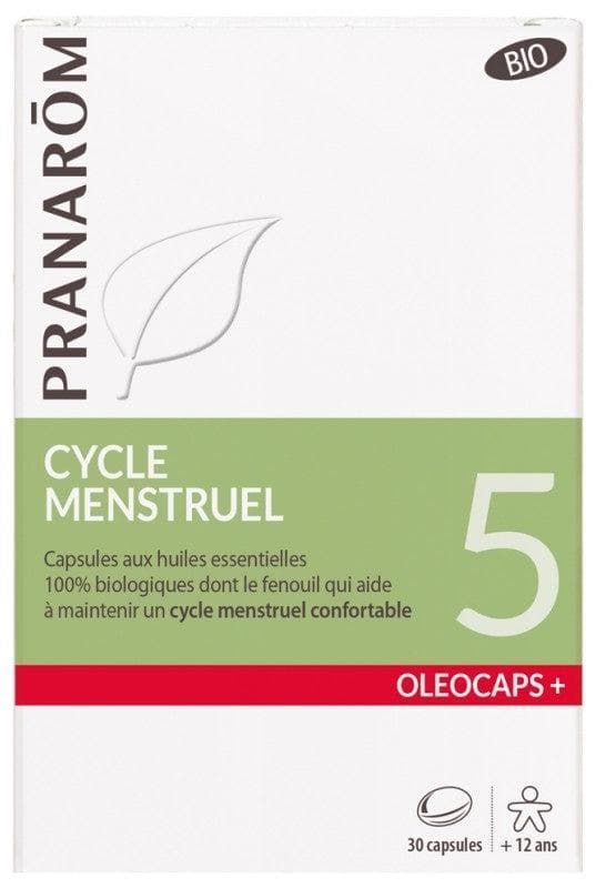 Pranarôm Oléocaps+ Organic 5 Menstrual Cycle 30 Capsules