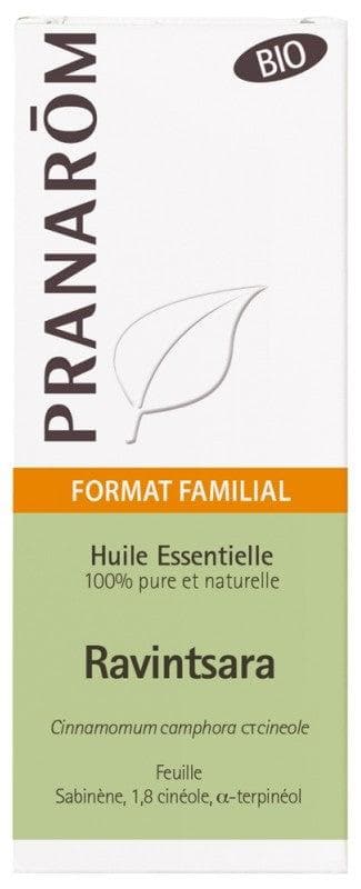 Pranarôm Organic Essential Oil Ravintsara (Cinamommum Camphora CT Cineole) 30ml