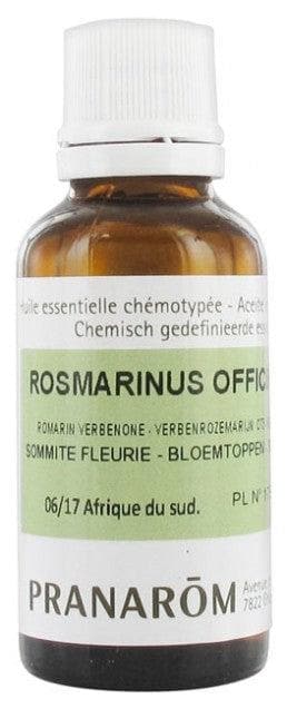 Pranarôm Organic Essential Oil Verbenone Rosemary (Rosmarinus officinalis CT verbenone) 30 ml