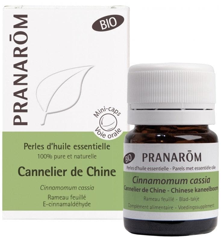 Pranarôm Organic Pearls of Essential Oils China Cinnamon (Cinamommum Cassia) 60 Pearls