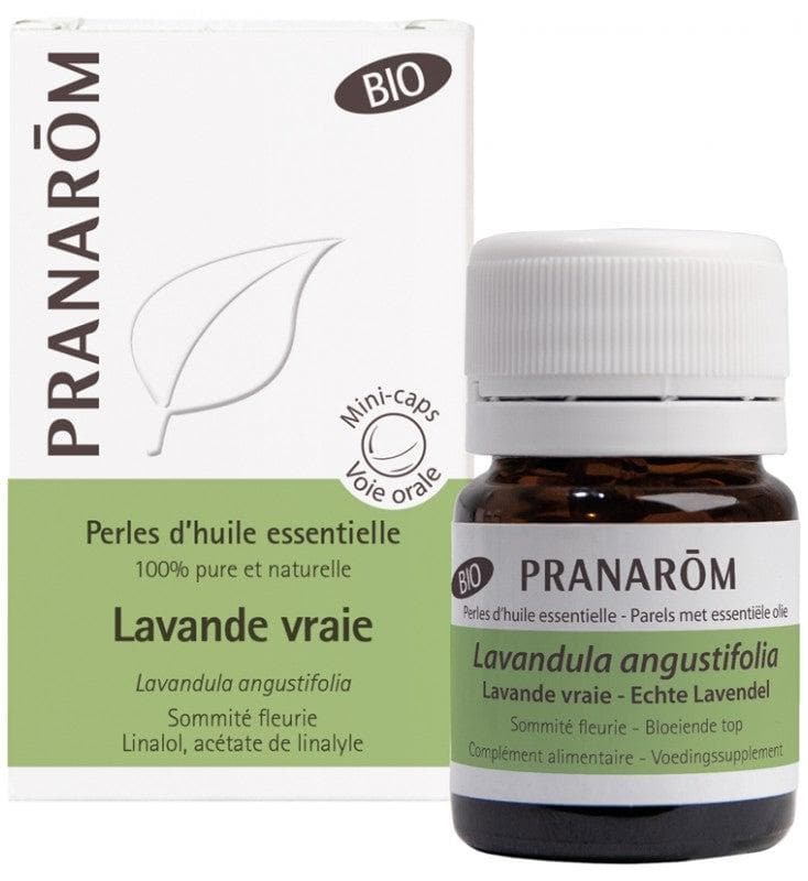 Pranarôm Organic Pearls of Essential Oils True Lavender (Lavandula Angustifolia) 60 Pearls
