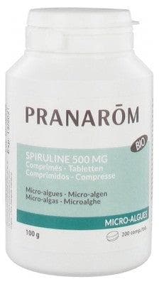 Pranarôm - Organic Spirulina 500mg 200 Tablets
