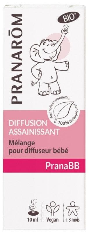 Pranarôm PranaBB Diffusion Sanitizing Mix for Baby Diffuser Organic 10ml