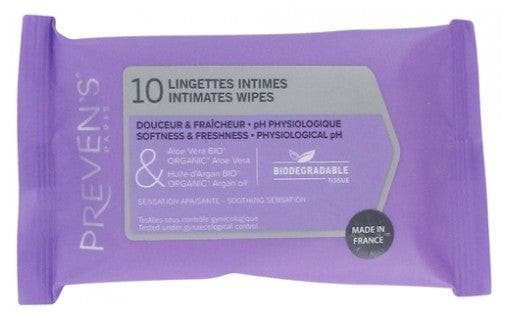 Preven's Intimate Wipes Softness & Freshness 10 Wipes