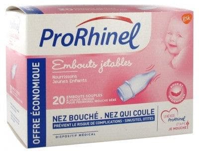 ProRhinel - 20 Disposable Supple Ends for Baby Nose Blower