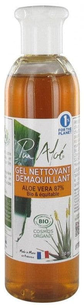 Pur Aloé Organic Make-up Remover Cleansing Gel with Aloe Vera 87% 250m