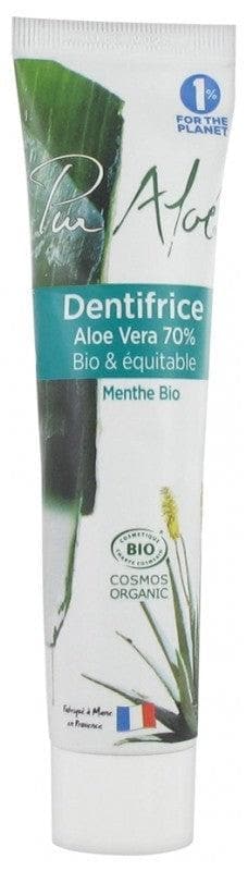 Pur Aloé Organic Toothpaste with Aloe Vera 70% 75ml