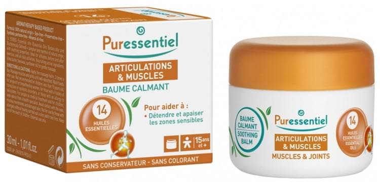 Puressentiel Joints & Muscles Calming Balm with 14 Essential Oils 30ml