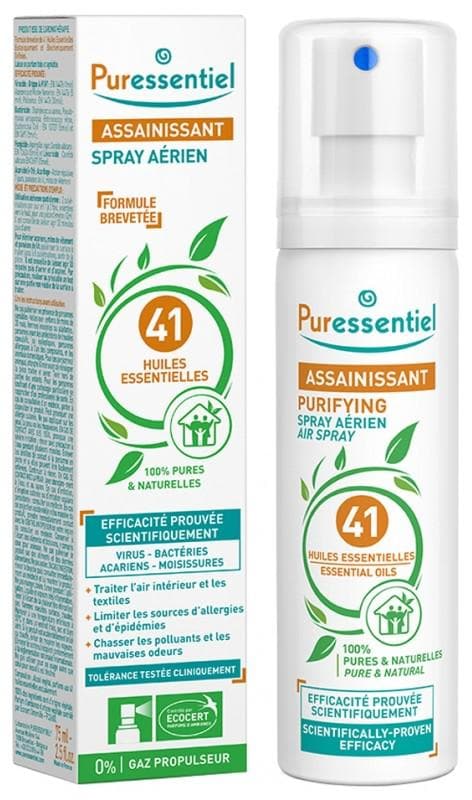 Puressentiel Sanitising Air Spray with 41 Essential Oils 75ml