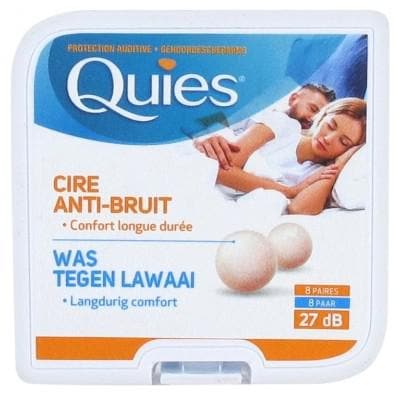 Quies - Anti-Noise Wax Earing Protection 8 Pairs