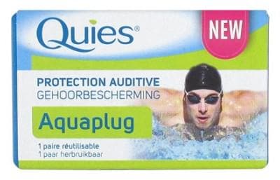 Quies - Ear Protection Aquaplug 1 Reusable Pair