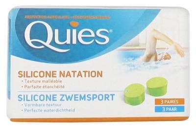 Quies - Silicon Ear Protection Swimming 3 Pairs