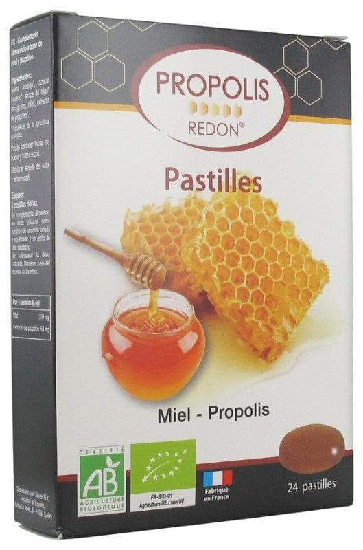 Redon Propolis Lozenges Honey Propolis Organic 24 Lozenges