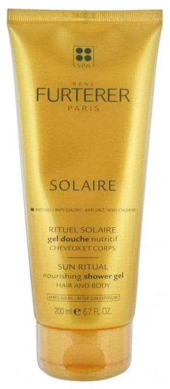 René Furterer Solaire Hair and Body Nourishing Shower Gel 200ml